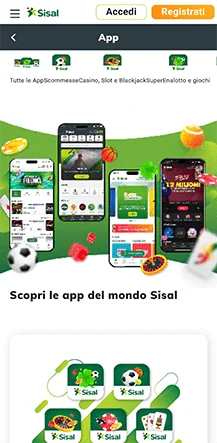 sisal app scommesse sportive ios android